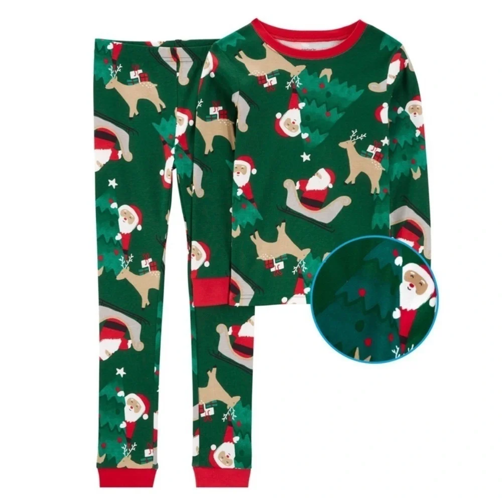 CARTER’S Christm Jammies Matching Set